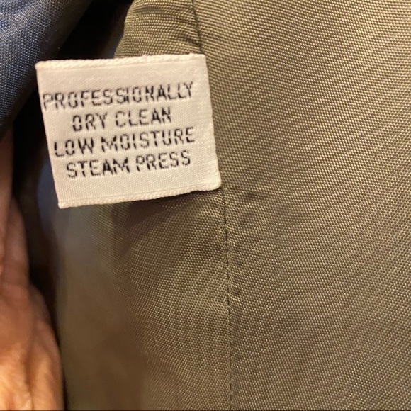 Jones/NY NWOT VTG90s Wool Blazer Jacket Pantsuit Dark Academia 10T Made in USA - Picture 5 of 10